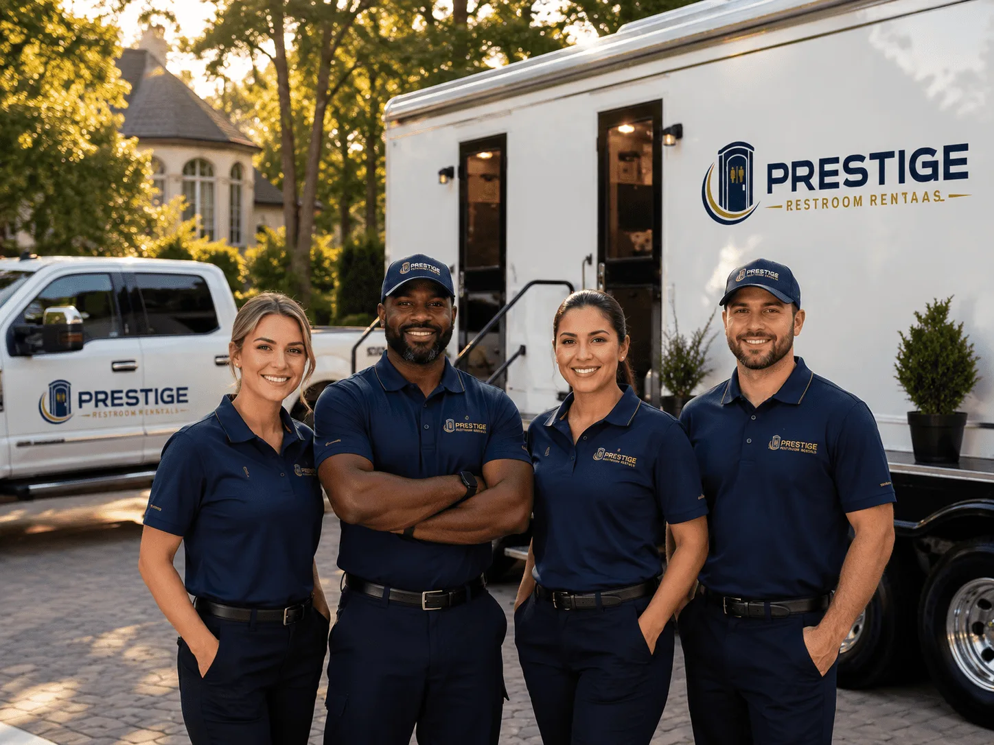 Trusted Luxury Portable Restrooms company in Mcintosh, SD